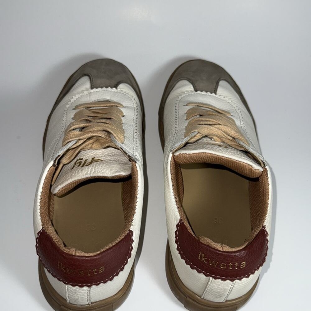 Ikwetta D-1991 sneaker women’s lace up low rise sneaker. - Picture 5 of 9